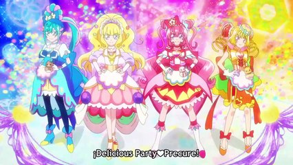 [Sub Esp] Delicious Party♡Pretty Cure: El Almuerzo de los Niños♡Soñadores (+Mi/Nuestra Merienda Preciosa)