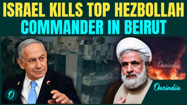 Israel-Lebanon War: IDF Eliminates Top Hezbollah & Quds Commander in Airstrikes |3 Killed, 7 Injured