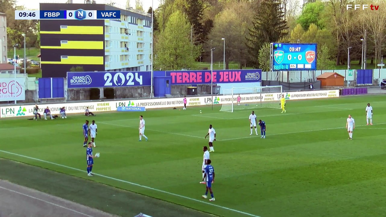 J28 I FBBP01 vs Valenciennes FC en replay (1-0) I National FFF 2024-2025
