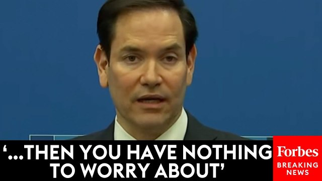 Marco Rubio To Foreign Visitors: Don't Do These Things, And You Won't Be Be Detained And Deported