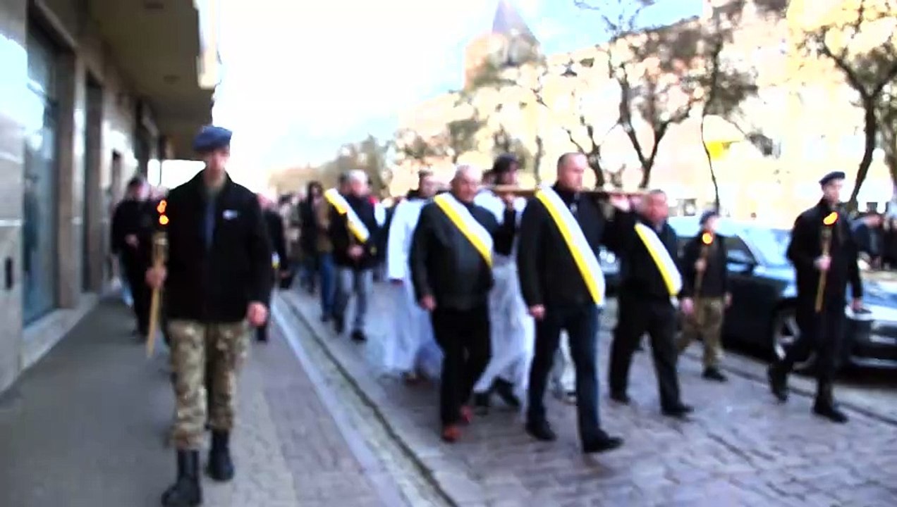 Droga krzyżowa w Sławnie