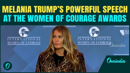 "The Power of Love as a source of strength”: Melania Trump on the 19th Women of Courage Awards