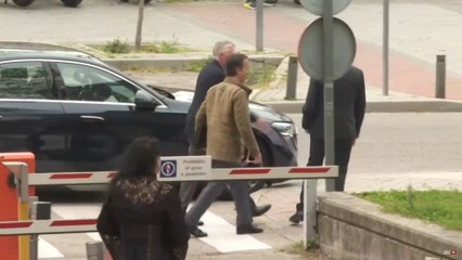 Así ha llegado Ancelotti a declarar al juicio por supuesta evasión fiscal