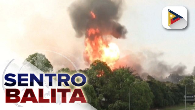 Higit 100 sugatan matapos ang sunog na dulot ng gas pipeline leak sa Malaysia