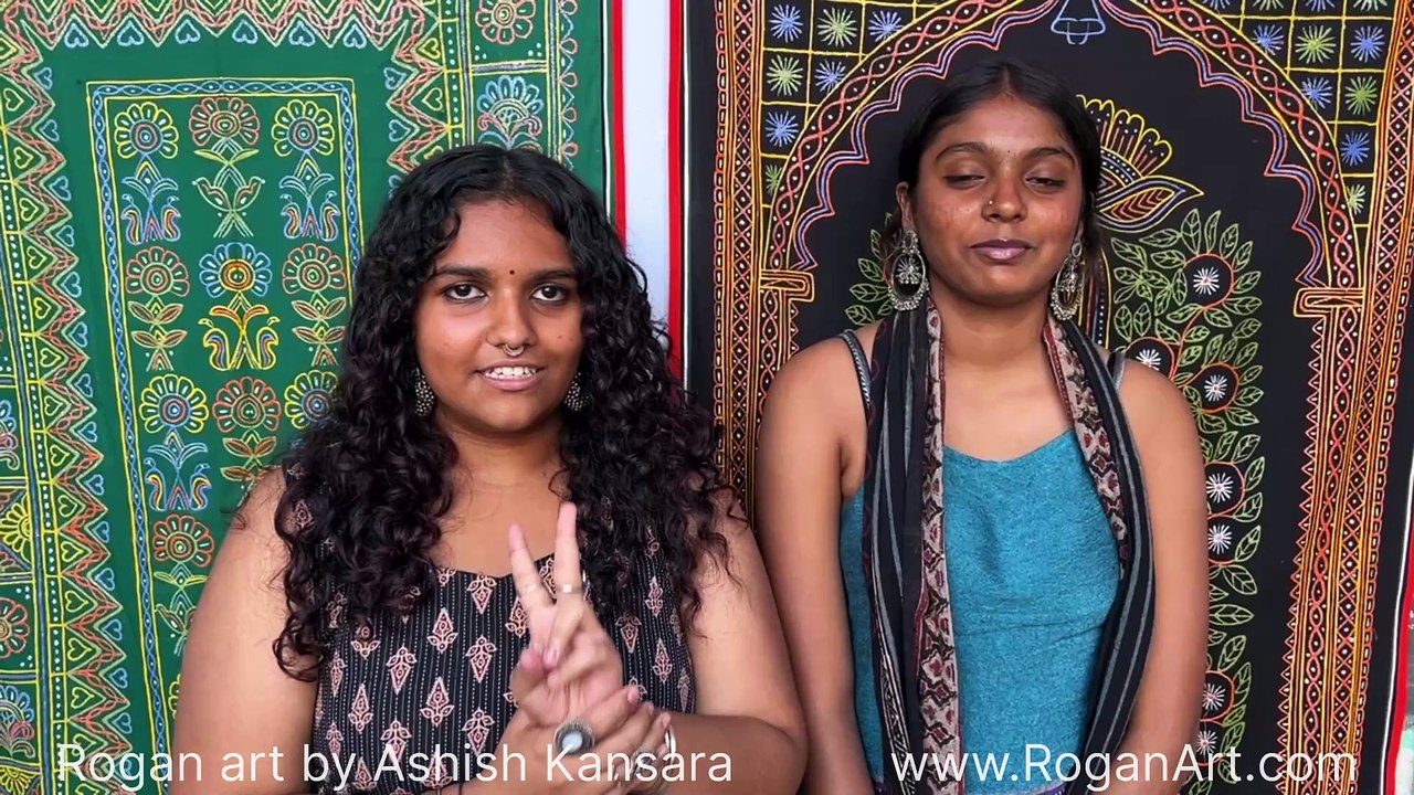Rogan art workshop in Madhapar Kutch by Ashish Kansara