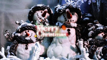 Instrumental Christmas Music With Snowman