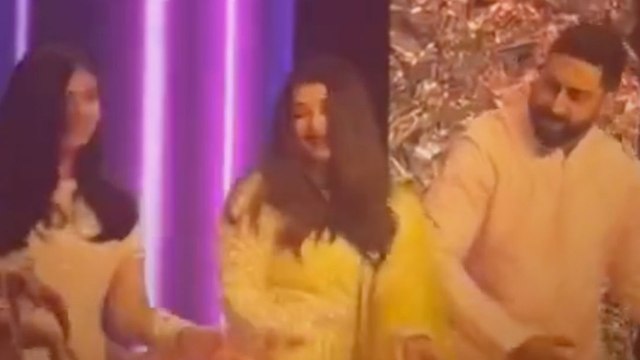 Aishwarya-Abhishek ने Aaradhya संग किया डांस!