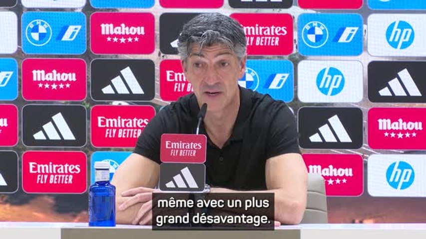 Imanol Alguacil malgré l'élimination : 
