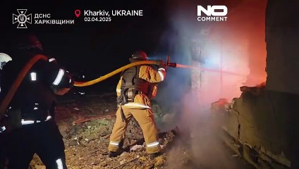 Russian drone strikes on Kharkiv injure eight, including three children