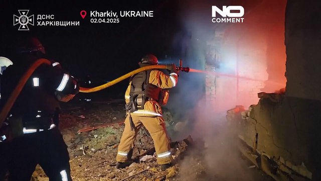 Attacchi russi su Kharkiv feriscono otto persone, tra cui tre bambini
