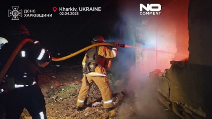 Ρωσική «καταιγίδα» drones στο Χάρκοβο - Οκτώ τραυματίες, ανάμεσά τους τρία παιδιά