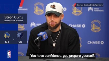 'You never think it's going to be a 50-night' - Curry on 52-point game