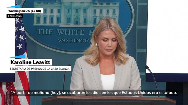 Karoline Leavitt: Estamos centrados en hacer de EE UU una potencia industrial