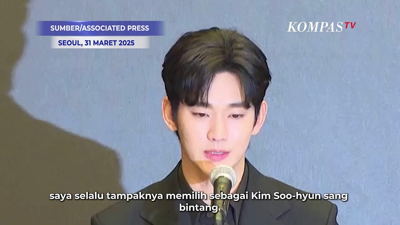 Pecah! Tangis Kim Soo-hyun Klarifikasi Isu Hubungan dengan Kim Sae-ron saat Masih di Bawah Umur