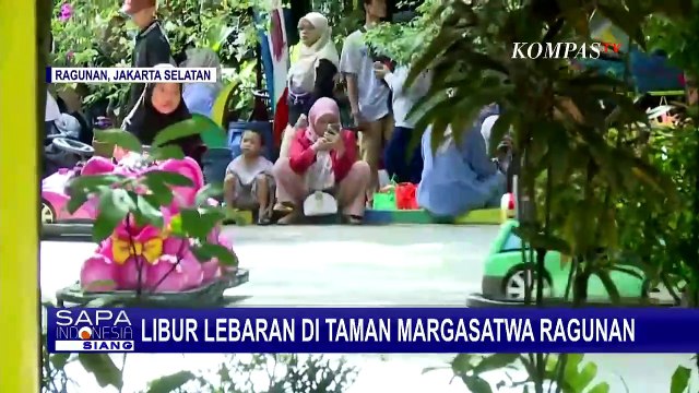 Libur Lebaran, Taman Margasatwa Ragunan Dipadati Pengunjung