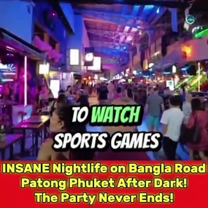 Patong Bangla Road Walking Street Nightlife, Phuket Patong Nightlife