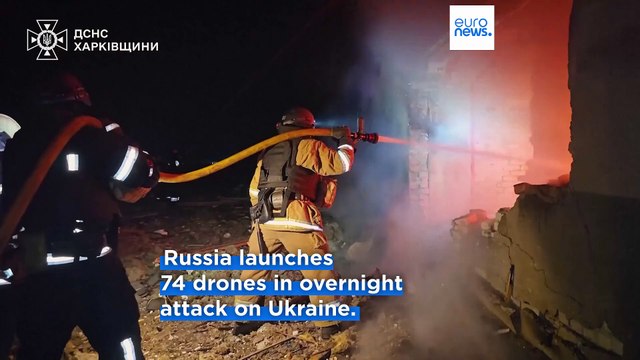 Russia launches massive attack on Ukrainian city of Kharkiv, injuring eight