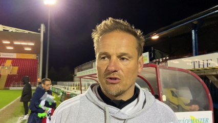 Woking manager Neal Ardley post-Rochdale
