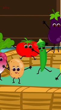 Ten Little Vegetables #reelvideo