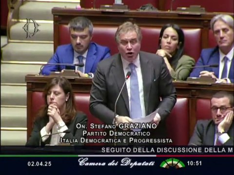 Graziano - Intervento alla Camera dei Deputati (02.04.25)
