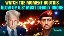 Houthis SHOCK Trump With Downed US MQ-9 Reaper | Watch the Drone Reduced to Ashes in Shocking Video