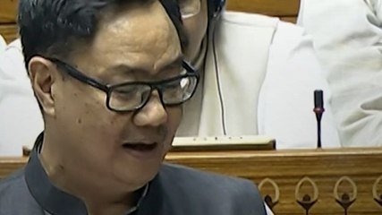 Lok Sabha में Kiren Rijiju की शायरी