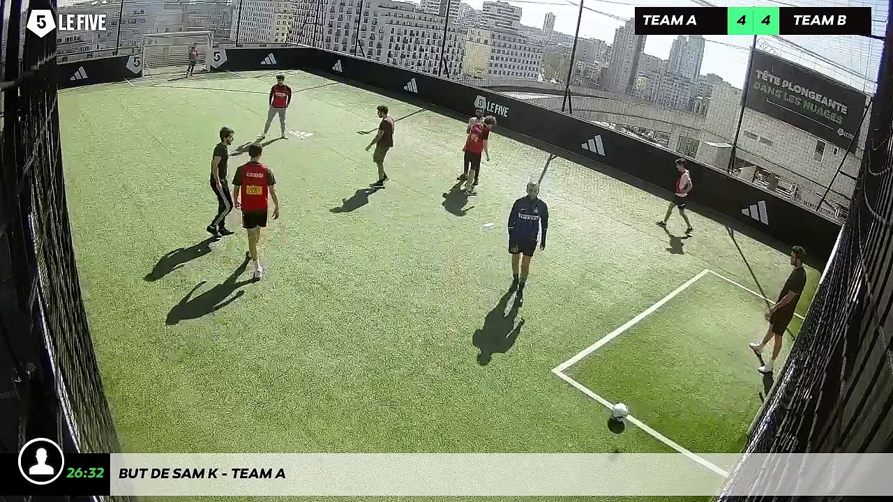 But de Sam K - Team A