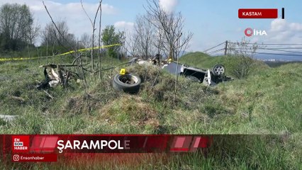 Fiat-Tofaş otomobil hurdaya döndü, 23 yaşındaki genç hayatını kaybetti