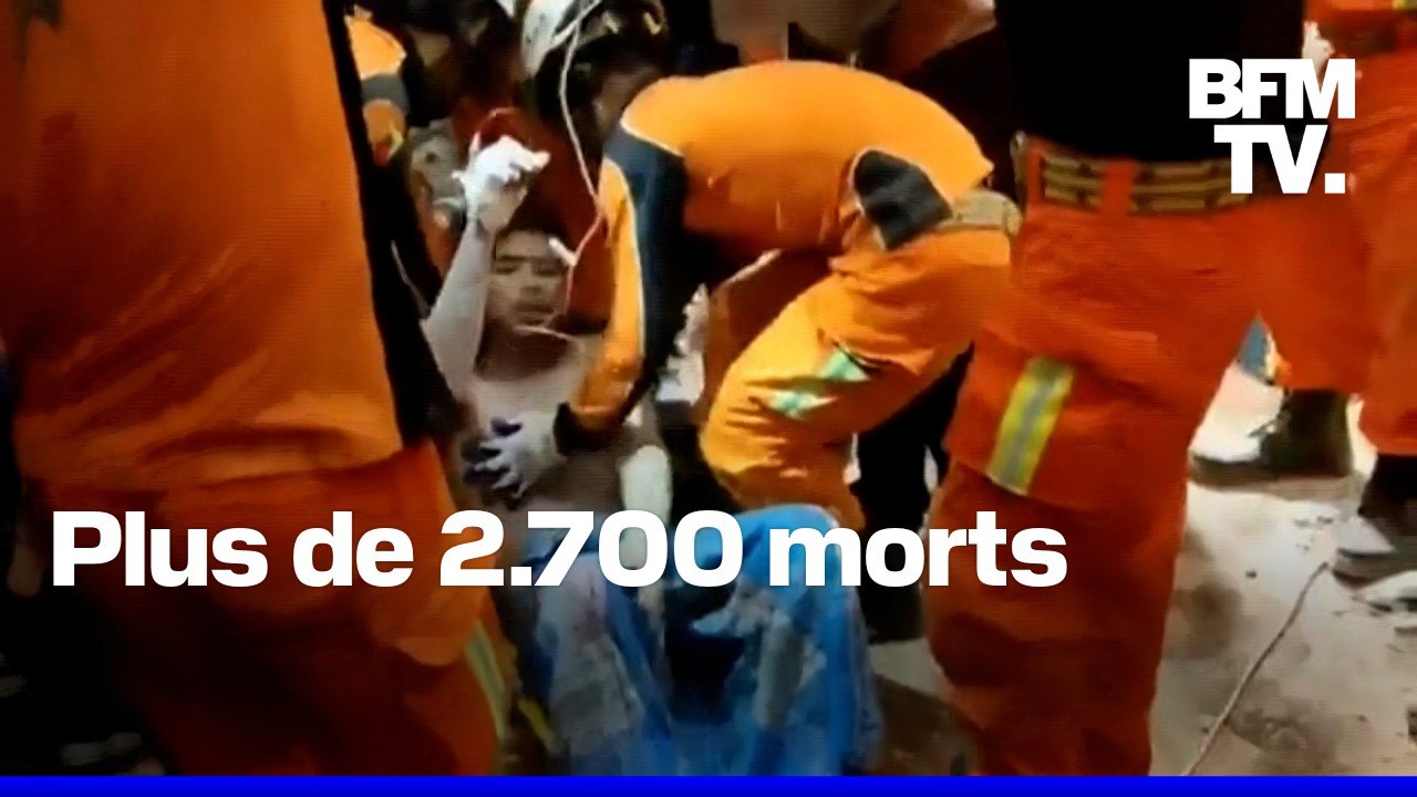 Birmanie: un homme sorti vivant des décombres cinq jours après le séisme