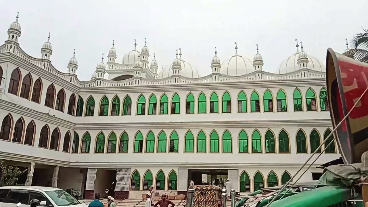 বাংলাদেশের একটি সেরা ও সুন্দর মসজিদ চলুন ঘুরে আসি শেরপুরের মসজিদ থেকে
