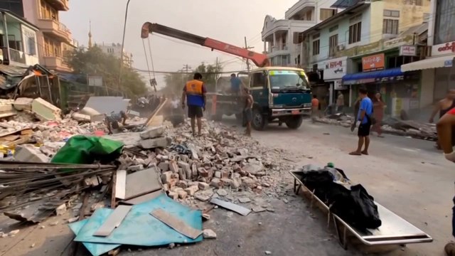 El número de muertos por el terremoto en Myanmar aumenta a 2,886.