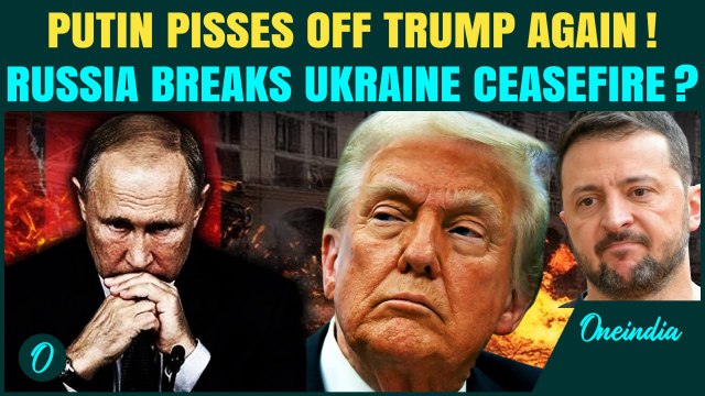 Putin Breaks Russia-Ukraine Ceasefire Promise Made to Trump? Furious Zelensky Calls For Sanctions