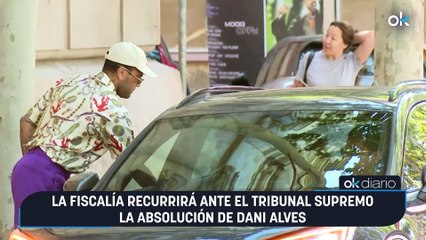 La Fiscalía recurrirá ante el Tribunal Supremo la absolución de Dani Alves