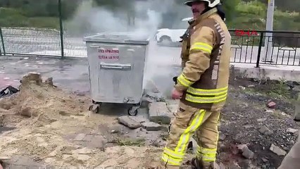 İstanbul'da kimyasal alarm! Bir anda dumanlar yükselmeye başladı!