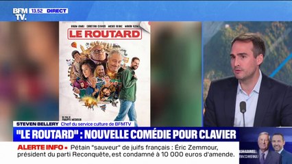 Christian Clavier à l'affiche du film "Le Routard", le premier long-métrage dédié au fameux guide