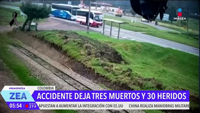 Accidente entre camiones deja 3 muertos y 30 heridos en Bogotá, Colombia