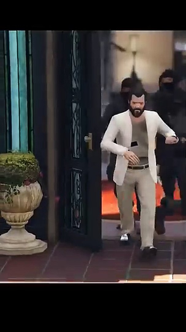 ⁣GTA 5 Michael Got VIP Police Protection shorts _ AW gamers