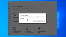 Solved - Windows Defender  Page not available, your IT administrator has limited access to some areas of this app