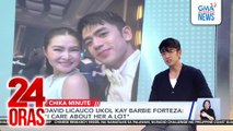 David Licauco ukol kay Barbie Forteza: 