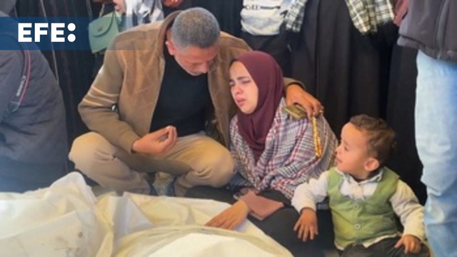 Dolor y duelo en Jan Yunis tras los ataques israelíes recientes en Gaza