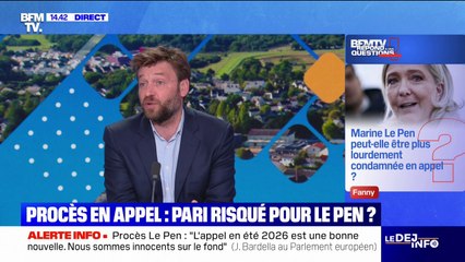 Marine Le Pen peut-elle être plus lourdement condamnée en appel? BFMTV répond à vos questions