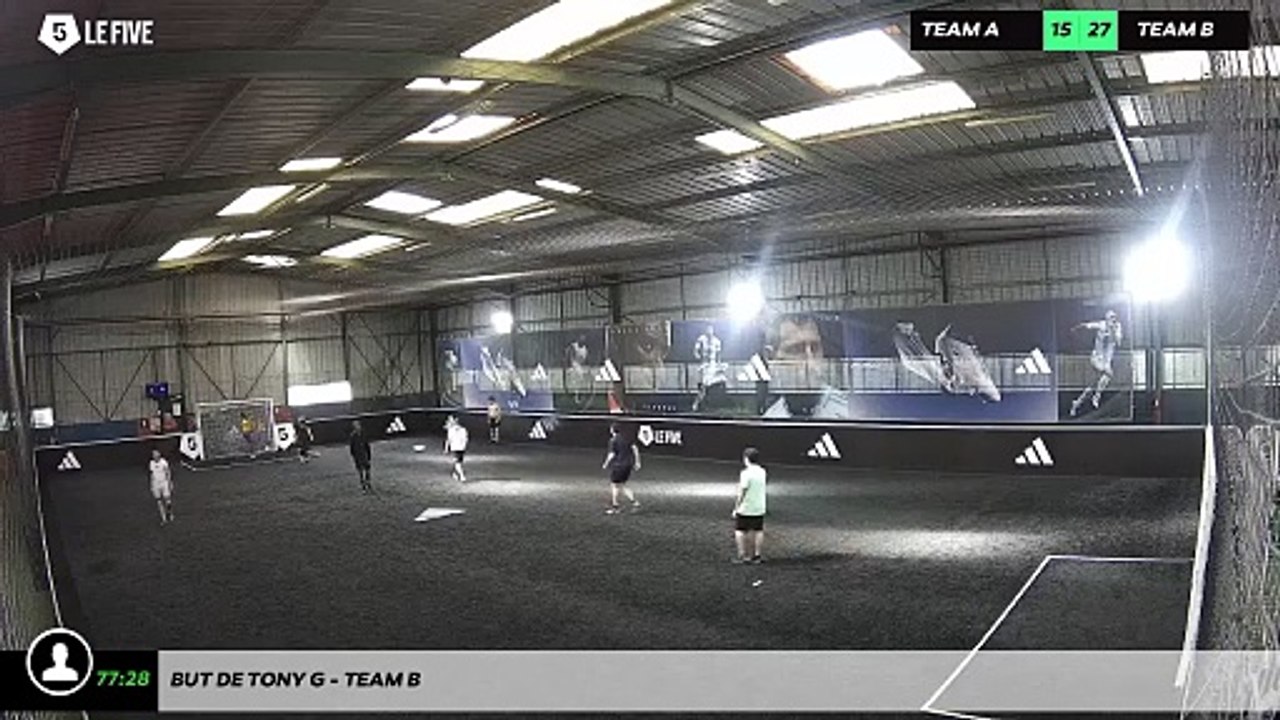 But de Tony G - Team B
