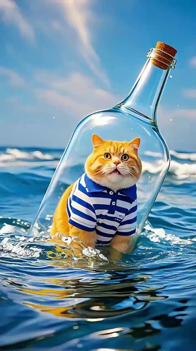 Cute cat short video