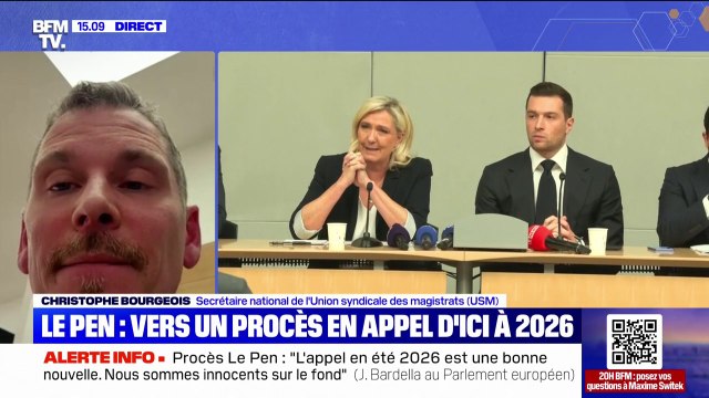 Menaces contre les juges: Les magistrats sont aujourd'hui en danger parce qu'ils font leur travail , s'alarme Christophe Bourgeois (USM)