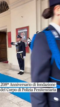 Proietti - 208° Anniversario della fondazione del Corpo di Polizia Penitenziaria (02.04.25)