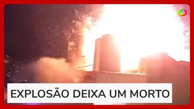 Funcionário morre e dois ficam feridos após explosão em fábrica de gás no Paraná