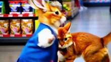 Rabbit and cat