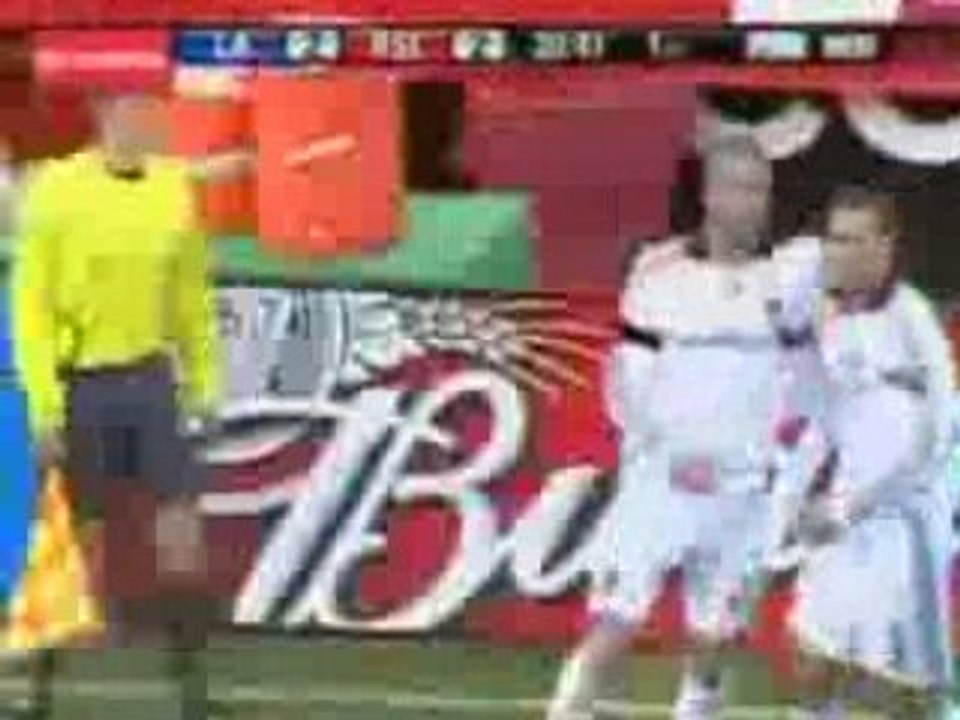 Beckham Scores 2 goals in one match