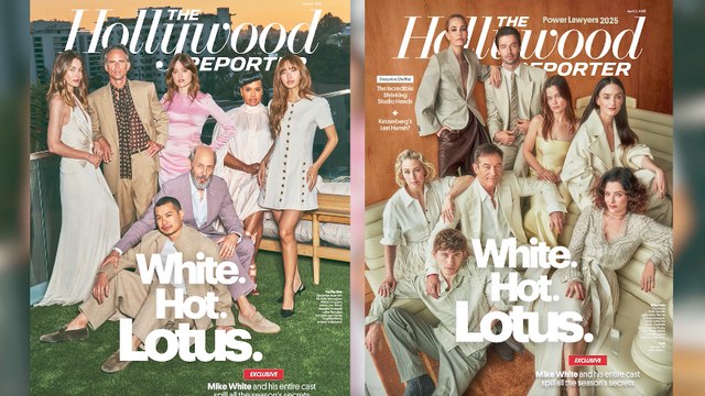 'The White Lotus' Cast THR Cover Shoot Behind the Scenes | THR Video