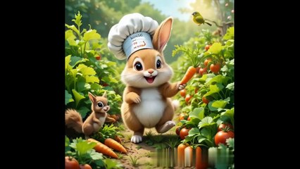 🐰 Bunny's Cleaning & Cooking Adventure! | Cute & Fun Moments